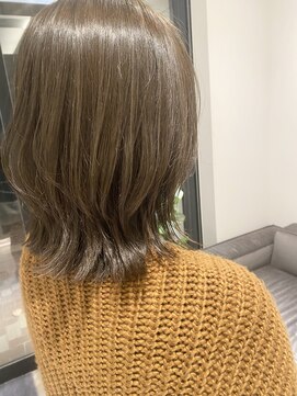 ネストバイコード(NEST by chord) 【NEST 熊谷】ブリーチ無し Olive beige