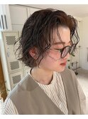 ニュアンスパーマボブ