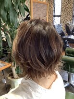 ヴィヴ(Vive) バレイヤージュ外ハネボブ