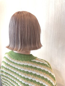 バッカ(BACCA) ピンクベージュボブ