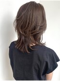 【CANNAカンナ】大人女性のレイヤーウルフミディアムスタイル