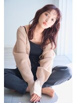 モリバイリトル(mori by little)&nbsp;ベビーバングウルフパーマ