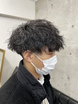 メルシー トータル ブランディング サロン(merci TOTAL BRANDING SALON) メンズ波打ちツイストスパイラルパーマ