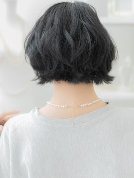 モッズヘア 越谷(mod's hair) オン眉黒髪くせ毛風マッシュボブショートTb1越谷20代30代40代