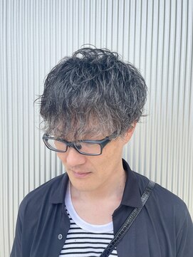 ヘアステーションフラット(HAIR STATION FLAT) 大人男性のかっこいいパーマ