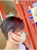 パープル×アッシュ