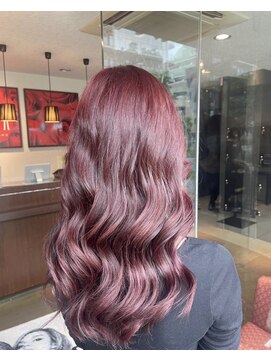 アース 町田店(HAIR & MAKE EARTH) ピンク系カラー