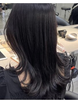 ロンドアヴァントゥス 池袋(Lond aventus) 韓国レイヤー/韓国風/ボブ/髪質改善/黒髪/ブリーチなし〔池袋〕