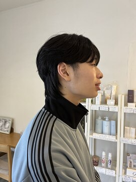 ヘアデザイン ジル(Jill) シースルーマッシュウルフ