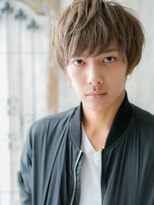 メンズヘア ビーセカンド 草加店(MENS HAIR B-2)&nbsp;Xイケメン外国人風ハイトーンカラーせ毛風マニッシュ草加