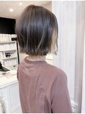 福山市美容室求人スタッフ募集中Caaryイルミナカラー外ハネボブ