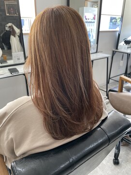 アンクレール 播磨店(en*clair) レイヤーカット+ハイライト