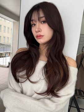 ソヨン 山形桜田店(SOYON) 《SOYON》ゆる艶 レイヤー 前髪あり