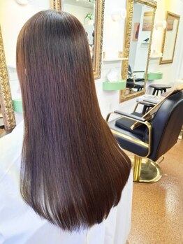 ヘアー リ ミックス(HAIR Re-MIX)の写真/『倉敷で髪質のお悩みを解決する美容室！』扱いやすくなる髪♪ご自宅でのスタイリングが時短に◎