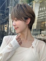 バンプ ギンザ(BUMP GINZA)&nbsp;30代、40代/丸みくびれショートボブ×白髪染めハイライト/大宮