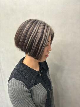 ウル バイ ドット(ulu by dot.) 【仁藤】髪質改善カラー/白髪ぼかしハイライト[町田駅/髪質改善]