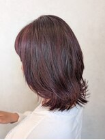 イリエ 川口(irier)&nbsp;白髪ぼかしハイライトピンク/30代/40代