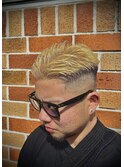 メンズブリーチ×フェード