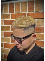 シエル ヘアアンドピース(Ciel hair peace)&nbsp;メンズブリーチ×フェード