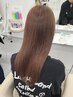 カラー＋巻ける髪質改善ストレート ￥19800→￥15000