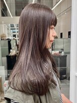 ニトバイアンキシム(nit by ahnkism)&nbsp;【レイヤーカット】韓国ヘア顔まわりカットロングレイヤー堀江