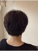 ショート×パーマ