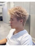 MEN’S HAIR/ニュアンスサーフ/フェザーパーマ
