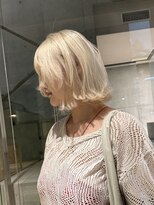 ヲタク(wotaku.)&nbsp;ホワイトカラーホワイトヘアブロンドシルバーハイトーンウルフ