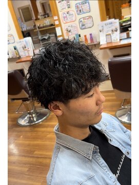 ヘアーフリーティー Hair freety 波巻きツイストスパイラルパーマ