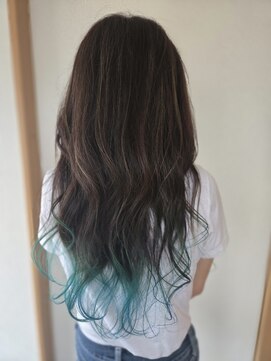 美容室ぱふ 土浦店 エンドカラー