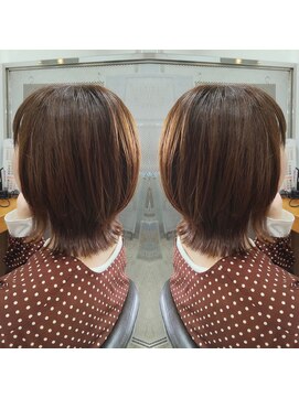 美容室ウィンクス 衣笠店 ボブウルフ