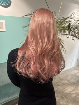 シーク(seak) 2ブリーチベース！ピーチベージュカラー♪