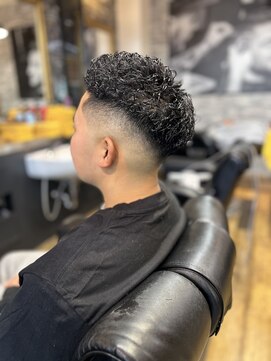 バーバーブロス(BAR BER bro's) パーマスタイル~ショートver~/浦安/理容室