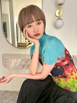 ロマリア(Lomalia)&nbsp;ショートヘア[表参道/原宿/ダブルカラー/ケアブリーチ/縮毛矯正]