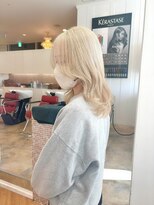 コワファースト  させぼ五番街店(COIFF1RST)&nbsp;ホワイトブロンド