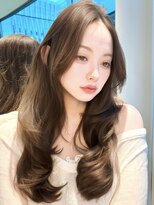 マインバイアフロートギンザ(MYNE by AFLOAT GINZA)&nbsp;レイヤーカット/チョコレートベージュ/韓国ヘア