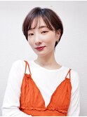 前髪あり大人ショート20代30代40代表参道
