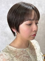 エンクス(enx)&nbsp;ミルクティーブロンド/ダークブルー/デジタルパーマ/鶴ヶ峰YM52