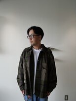プールサイド(POOLSIDE)&nbsp;ニュアンスパーマ　毛流れパーマ　メンズパーマ　吉塚　千早