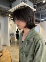 ナヌークカフラ(nanuk kafla)&nbsp;メンズボブパーマ、癖を活かすのも◎
