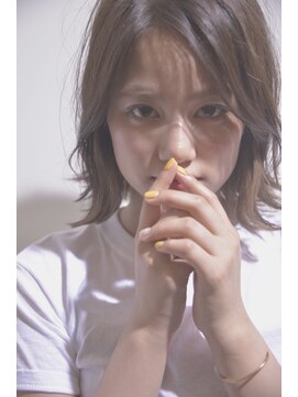 オルセン(OLSEN) 【BALLOON HAIR】ノームコア ［外ハネ］切りっぱなしボブ