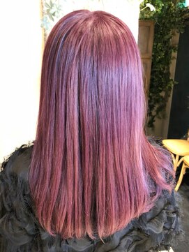 ラックスビー スカイ 大阪梅田店(LUXBE SKY) ワインレッドカラー by 中井 剛【LUXBE 大阪梅田店】