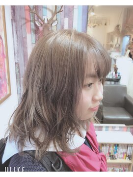 ヒマワリ(HIMAWARI) ミルクティー グレージュ ベージュ 透明感