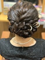 ヘアースタジオ ビームス 西江井ヶ島店(Hair Studio BEAMS)&nbsp;お呼ばれヘアー