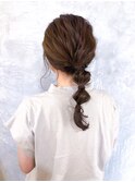 お呼ばれヘアｘたまねぎアレンジ