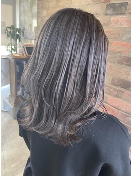 グッドネイバーズ 水戸(GOOD NEIGHBORS  グッドネイバーズ) ミディアムレイヤー×ラベージュ