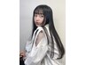 ★カットカラー（リタッチ）＋髪質改善縮毛矯正＋TOKIO TR☆￥25000艶カラー☆