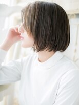 モッズ ヘア 福岡姪浜店(mod's hair)&nbsp;*mod's姪浜*…ミストバング流れるレイヤー小顔前下がりボブe