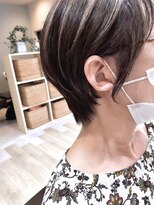 バーベナ(VERBENA)&nbsp;【VERBENA】白髪ぼかしショートハイライト