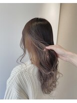 ジプソ(Gypso Hair salon)&nbsp;【 イヤリングカラー × ペールベージュ 】